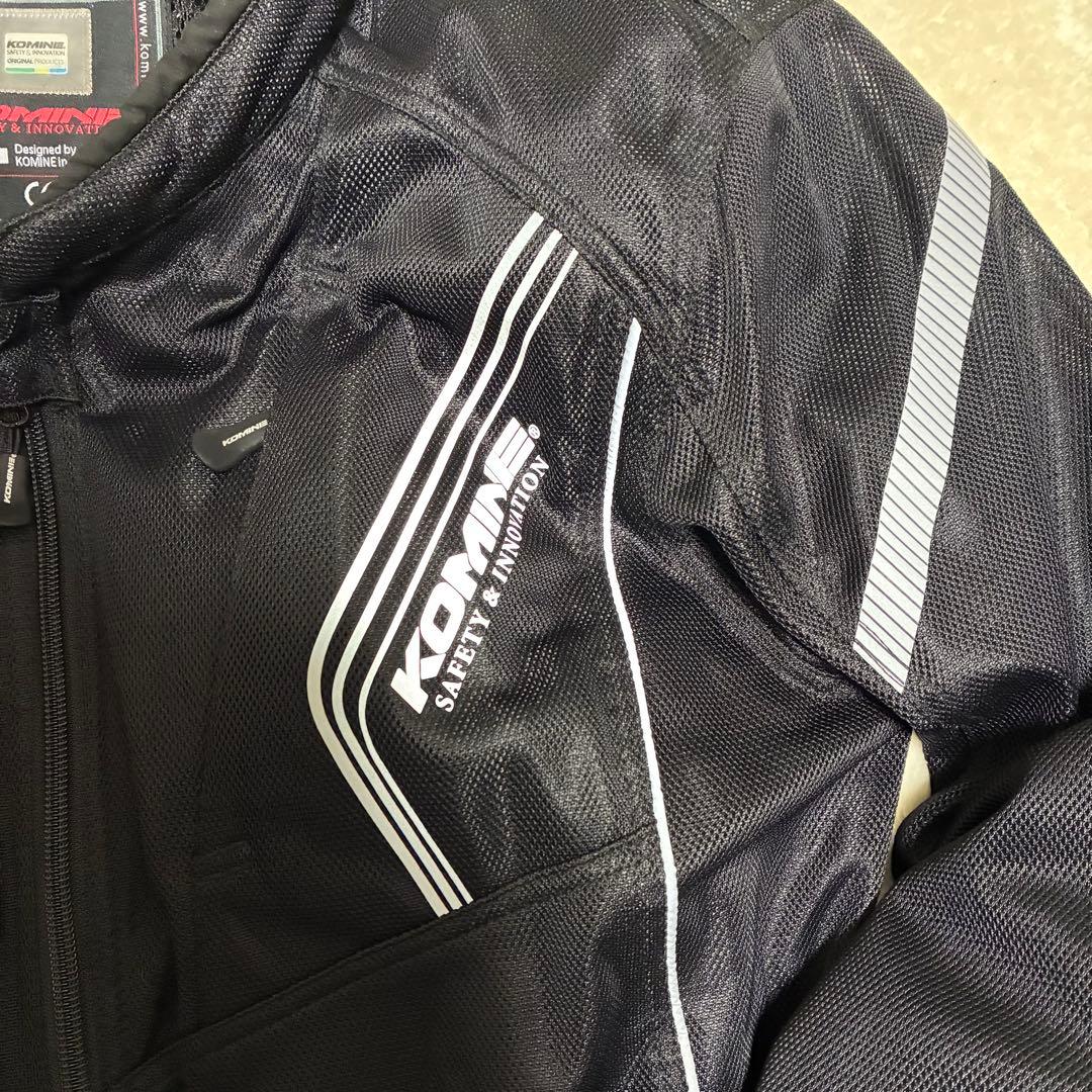 コミネ バイク用 プロテクトフルメッシュジャケット JK-128 2XL