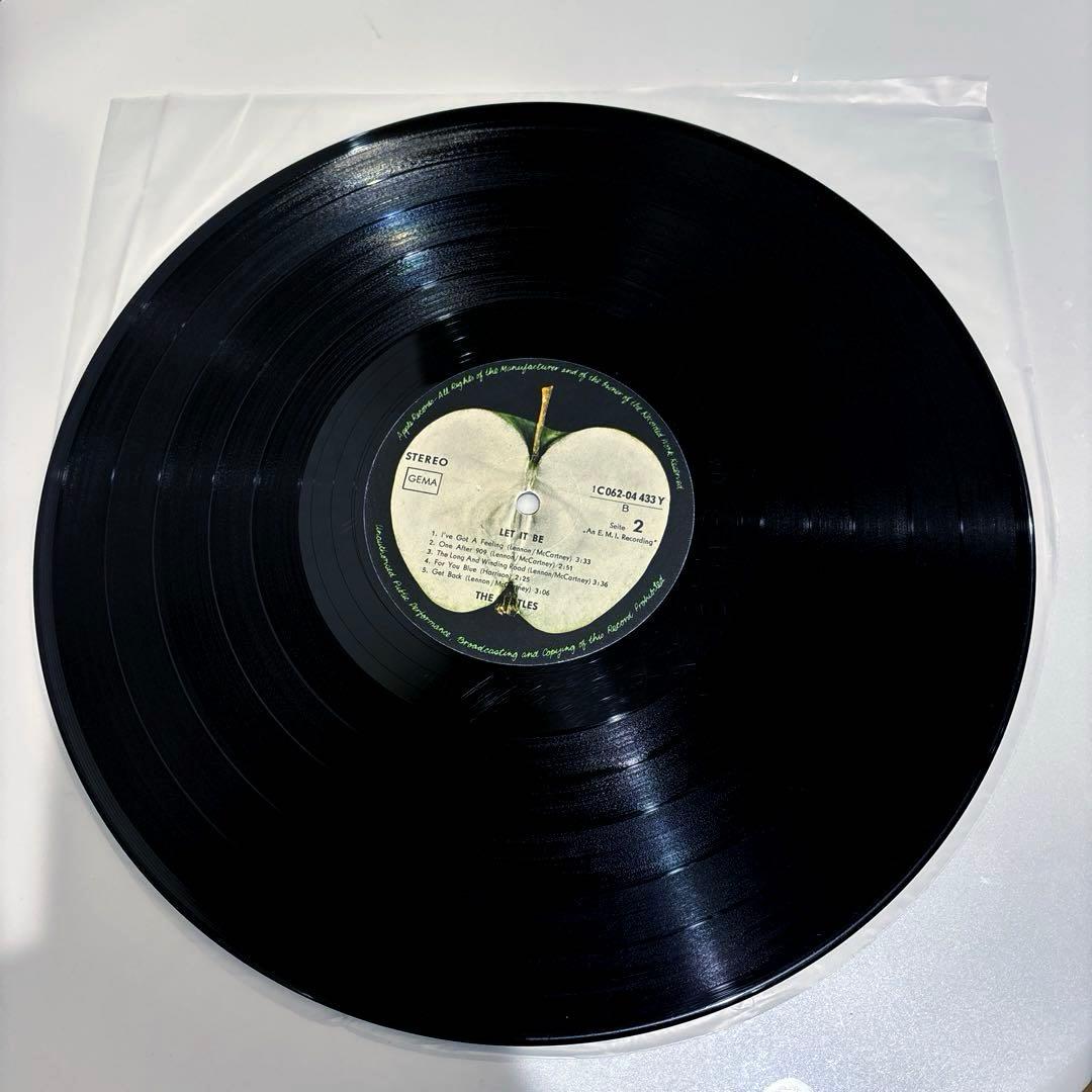 【ジャーマンオリジナル】ビートルズ　Let it be フルコーティング仕様