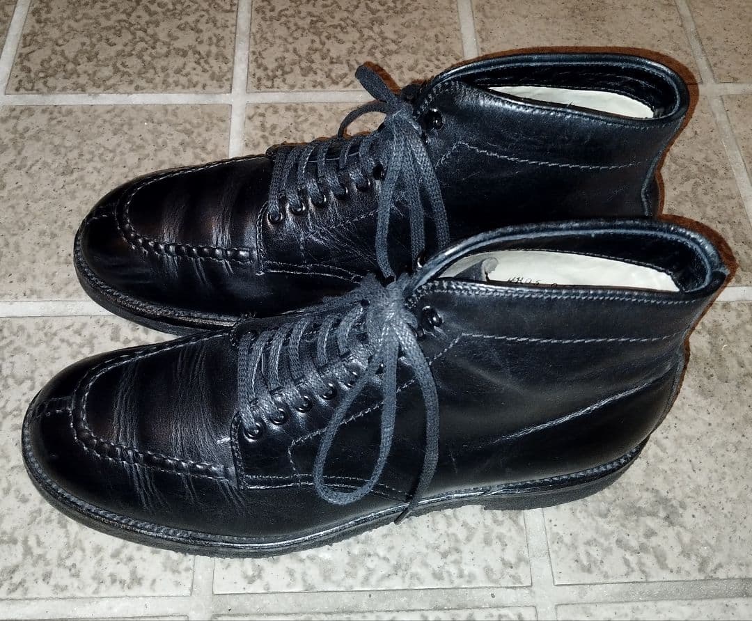 オールデン◇タンカーブーツ◇ブラック◇クロムエクセル◇７D