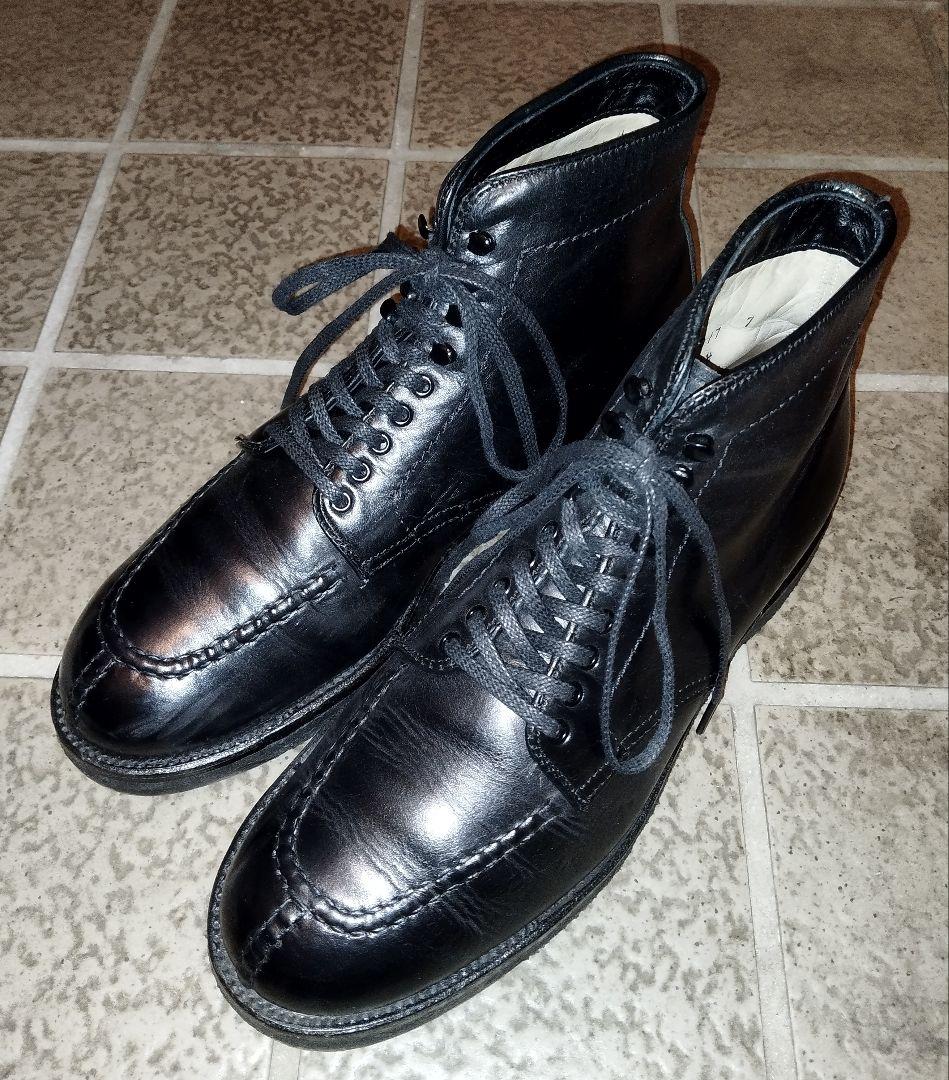 オールデン◇タンカーブーツ◇ブラック◇クロムエクセル◇７D