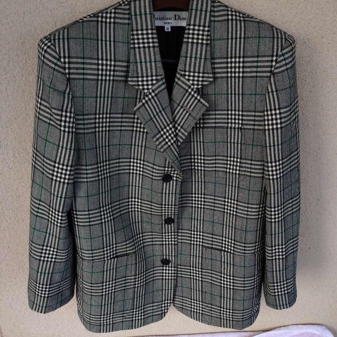 Christian Dior スポーツ　グレンチェック柄 ジャケット M
