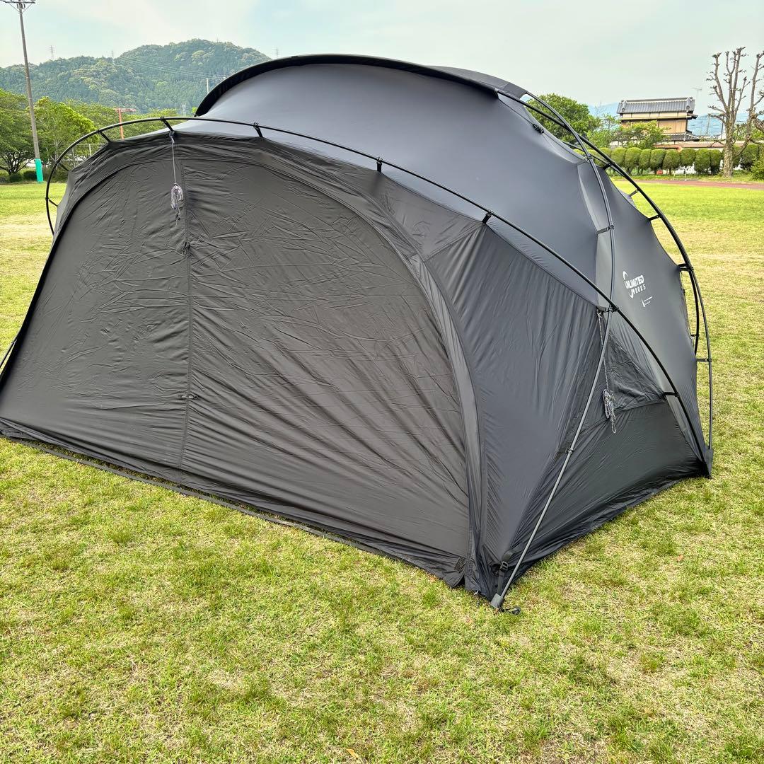 早い者勝ち❗️DOKI CAMP G2000テント　ブラック