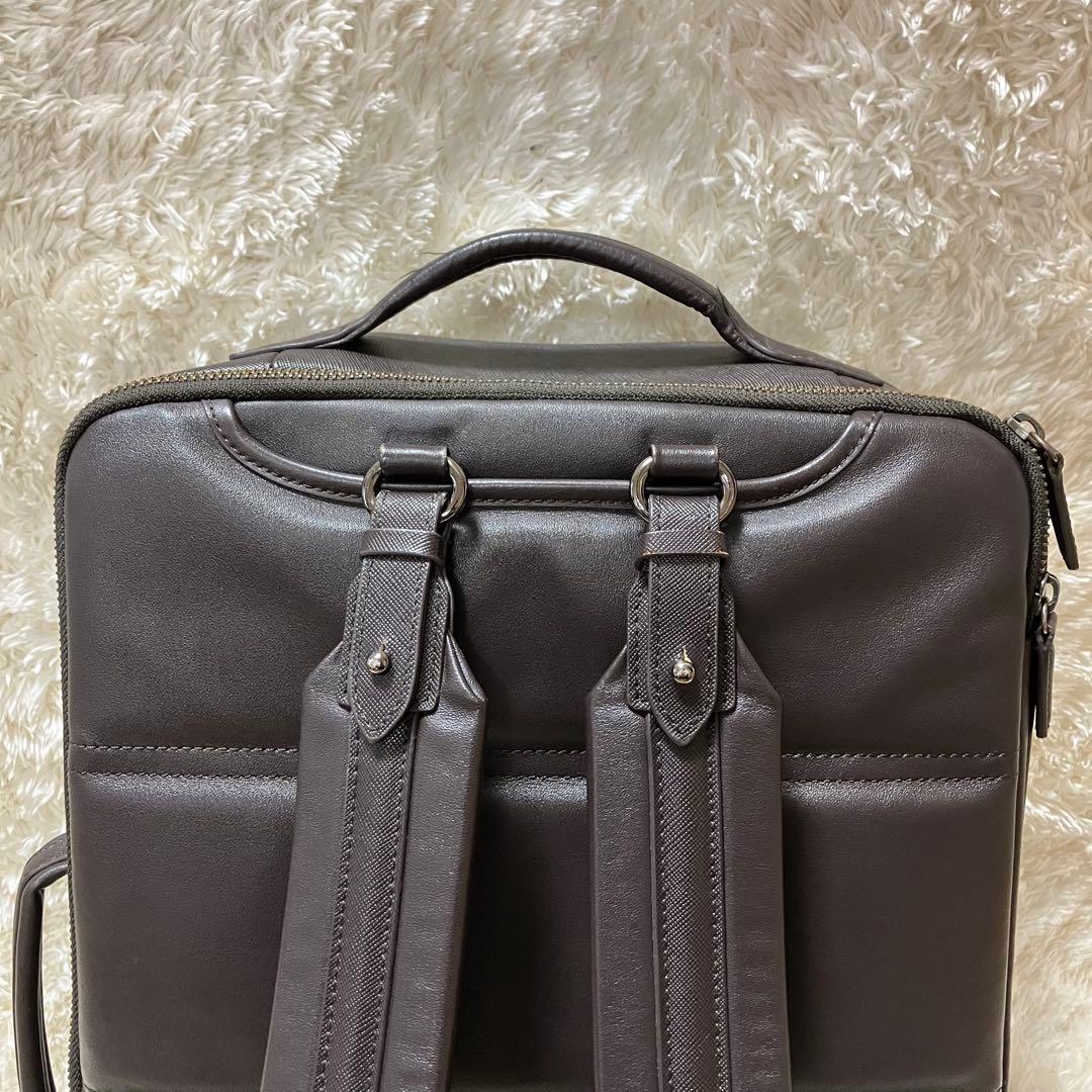 Poco様　EVOON マルチビジネスリュック バックパック　レザー