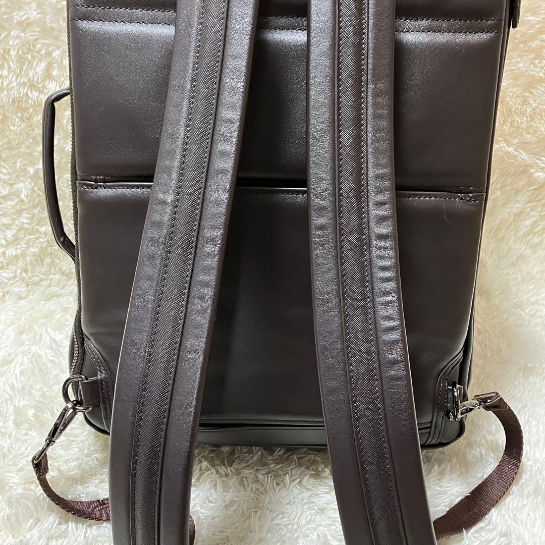 Poco様　EVOON マルチビジネスリュック バックパック　レザー