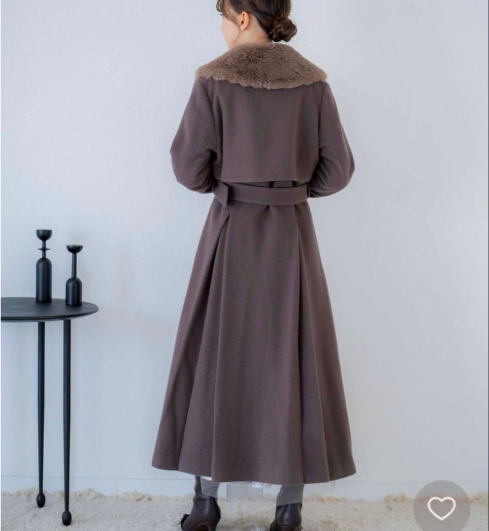 Noela ノエラ☆ファー付マルチロングコート M【美品】