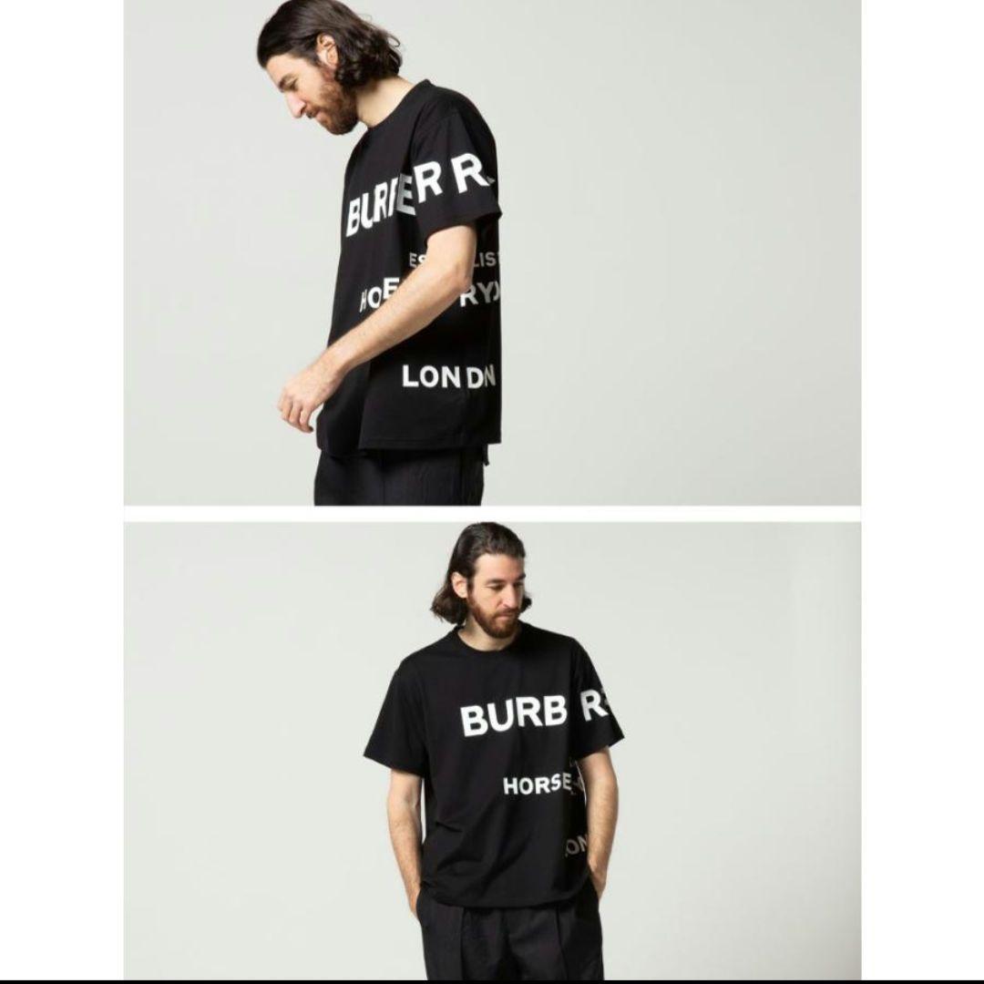 バーバリー ホースフェリー ブラック×ブラック S