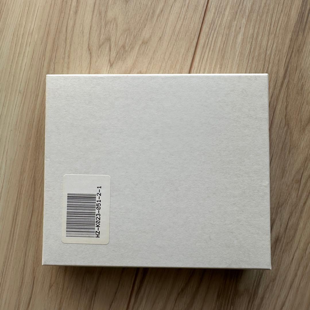 COMME des GARÇONS 二つ折り財布 ブラウン新品未使用内側傷あり