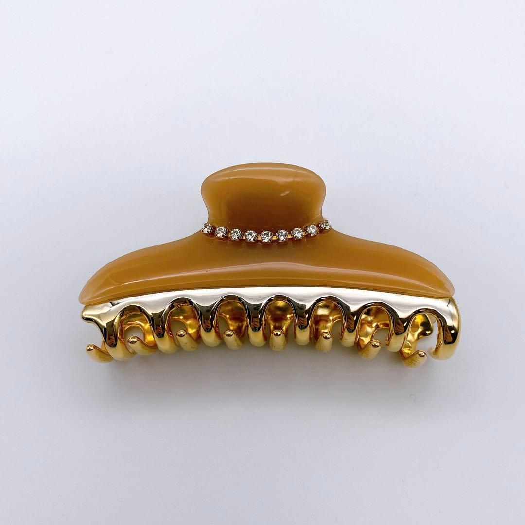 ACCA アッカ ニューコラーナ ヘアクリップ パールベージュ Mサイズ