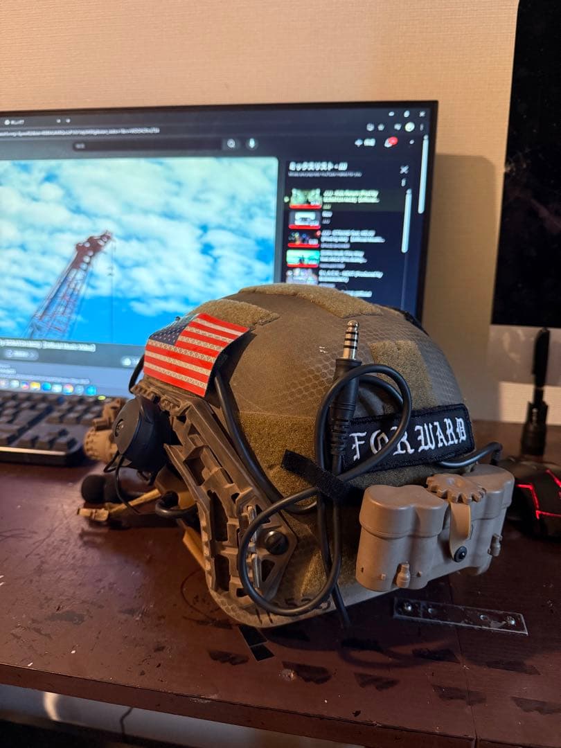 FMA製REVISIONタイプCAIMANバリスティック ヘルメットLサイズ