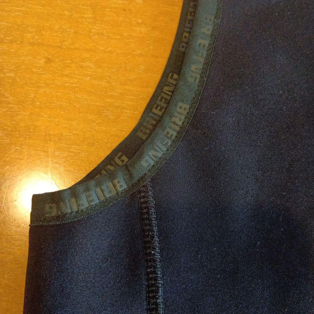 BRIEFING ブラック ジップアップベスト