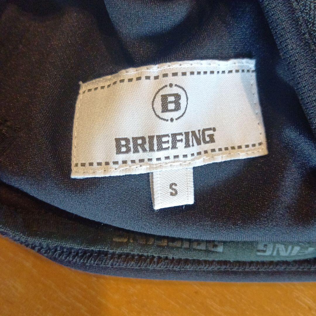 BRIEFING ブラック ジップアップベスト