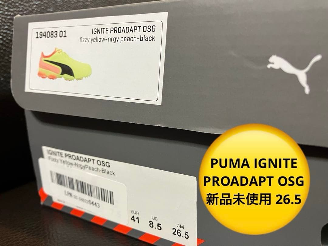 ★新品未使用★PUMA IGNITE PROADAPT OSG ゴルフシューズ★
