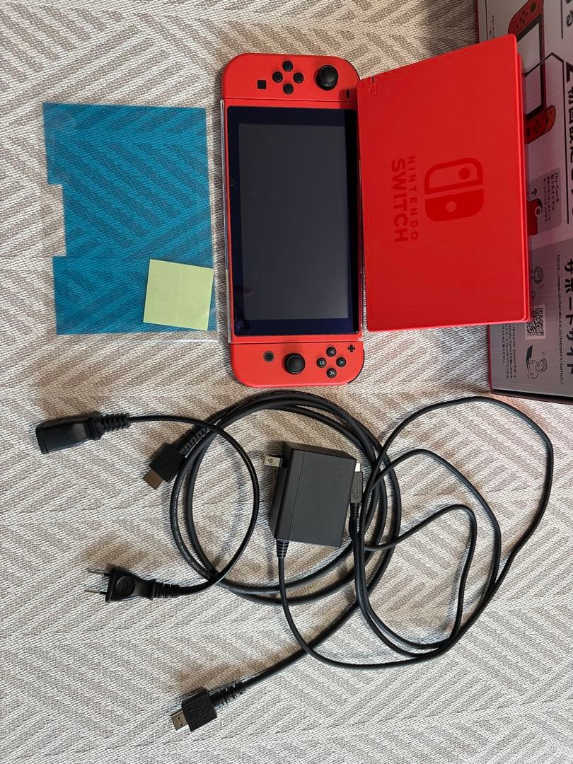 任天堂 Nintendo Switch \"マリオレッド×マリオブルー \" 美品