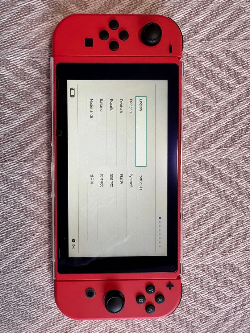 任天堂 Nintendo Switch \"マリオレッド×マリオブルー \" 美品