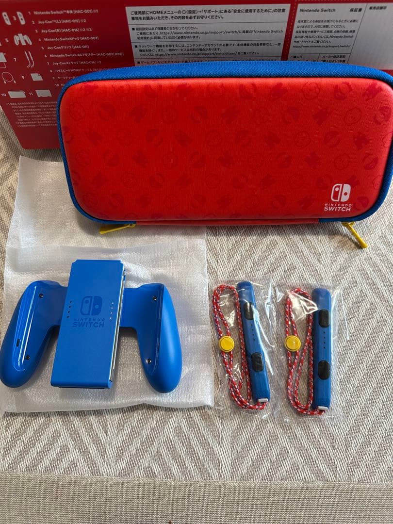 任天堂 Nintendo Switch \"マリオレッド×マリオブルー \" 美品