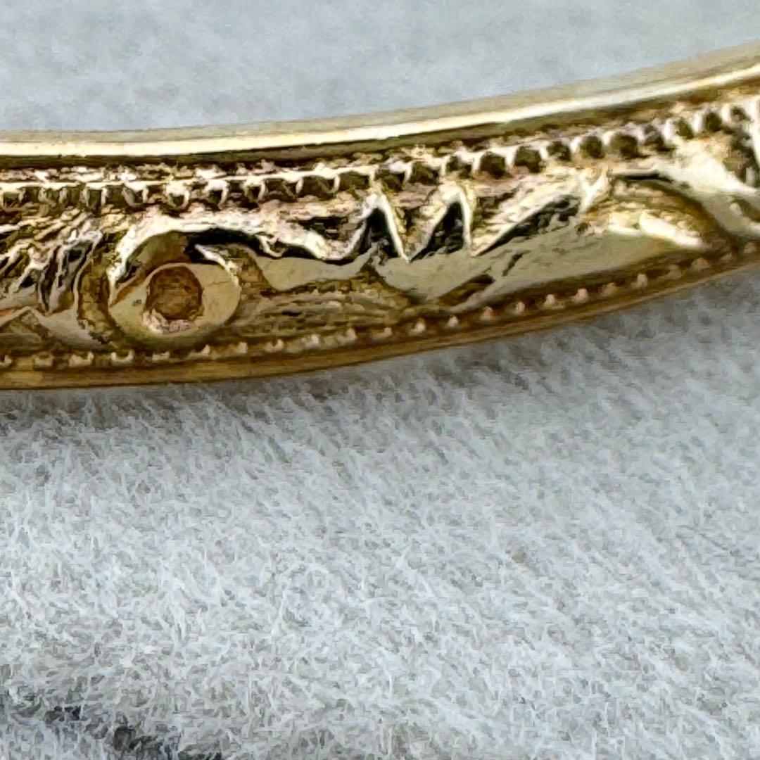 【最終価格！人気商品早い者勝ち！】agete ゴールドバングル　シルバー素材