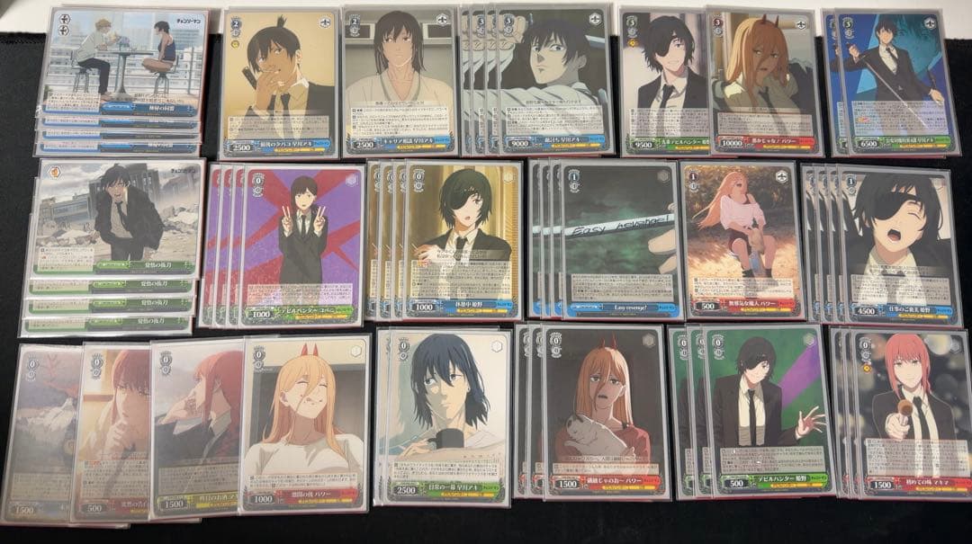 ヴァイスシュヴァルツ　チェンソーマン　デッキ　置きブ宝