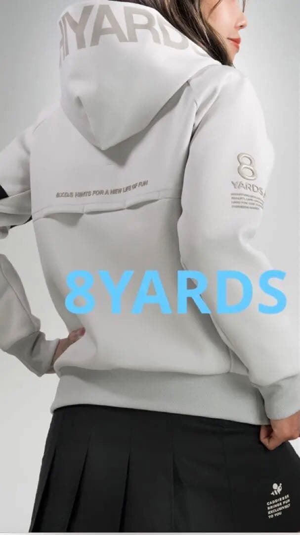 8YARDS 『2025完売』レディース BIG HOODIE ZERO M