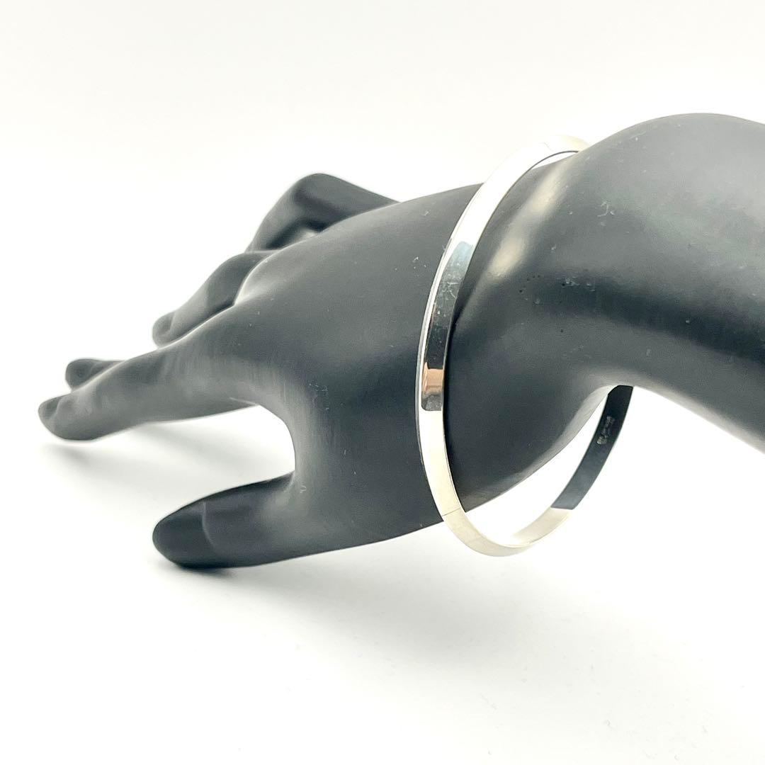 【極美品】ティファニー ヴィンテージ ナイフエッジ バングル