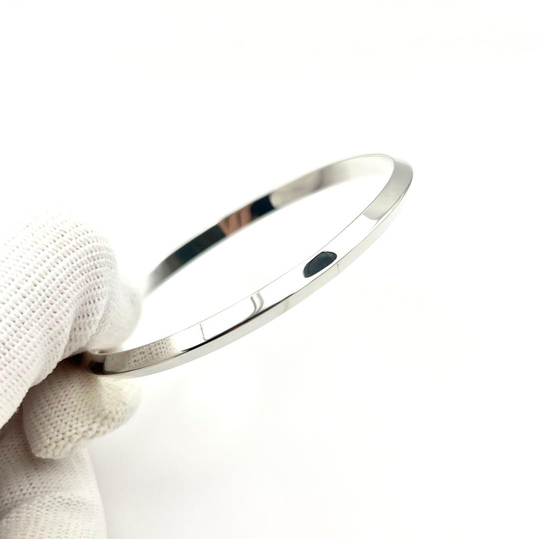 【極美品】ティファニー ヴィンテージ ナイフエッジ バングル