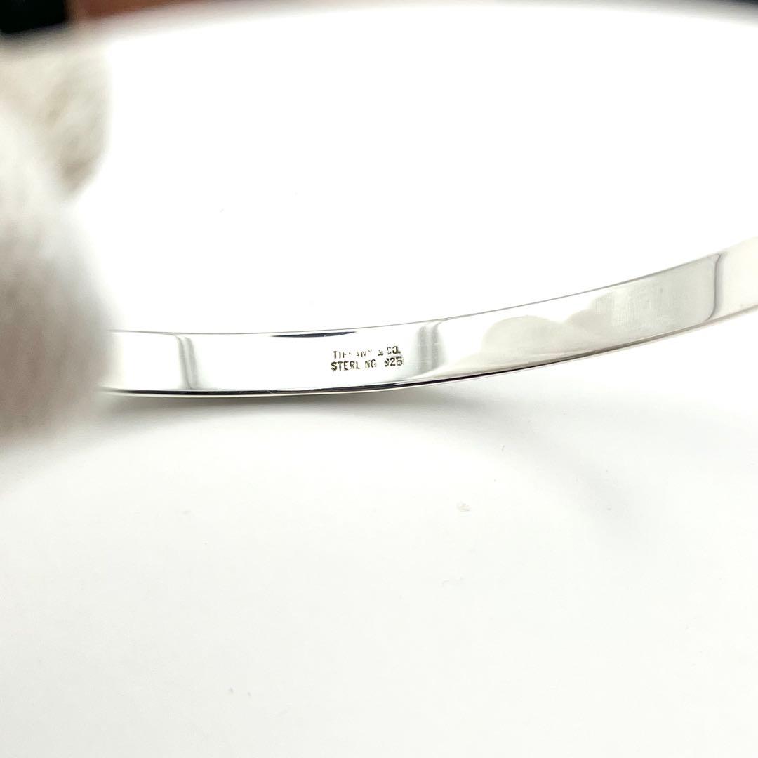 【極美品】ティファニー ヴィンテージ ナイフエッジ バングル
