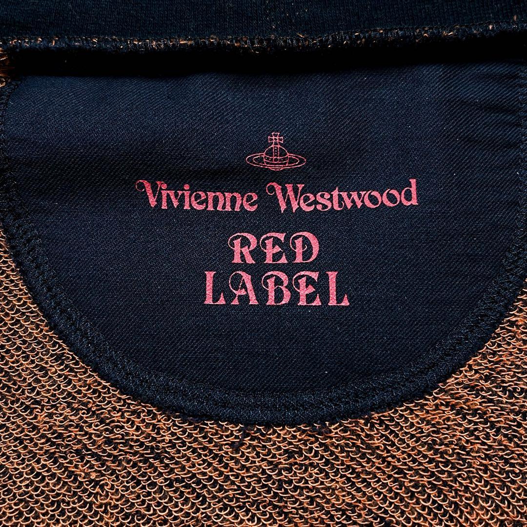 美品【ヴィヴィアンウエストウッド】オーブ刺繍 変形 フルジップパーカー ブラック