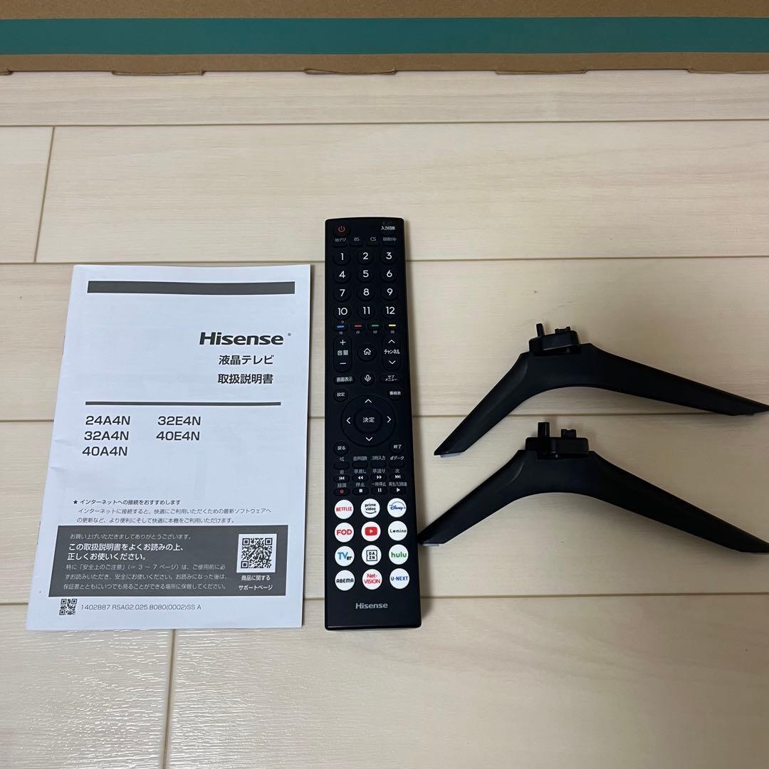 Hisense 40A4N 40V型 SMART 2025年製