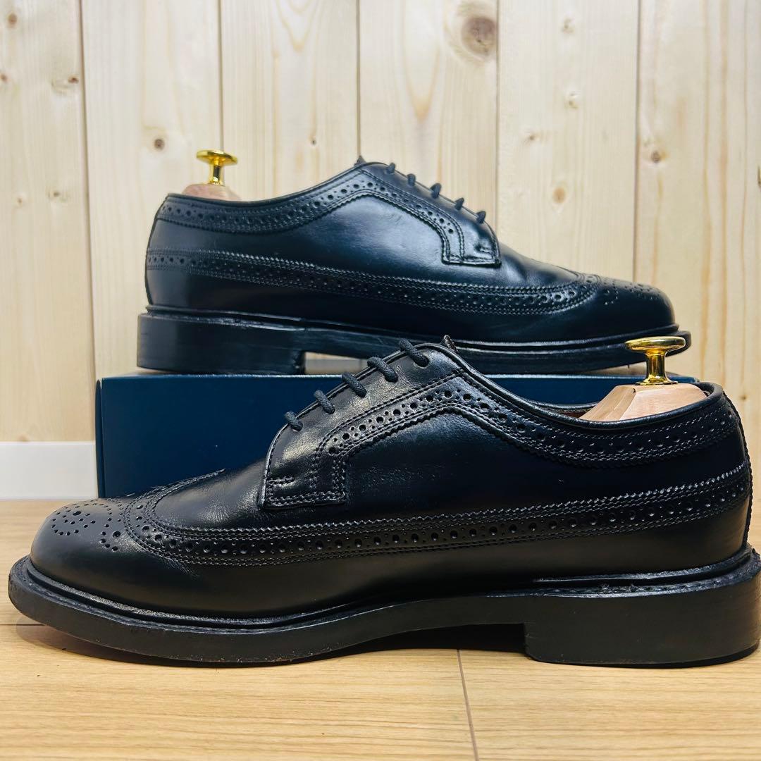 【極美品】FLORSHEIM Limited ウイングチップ 外羽根 7.5D