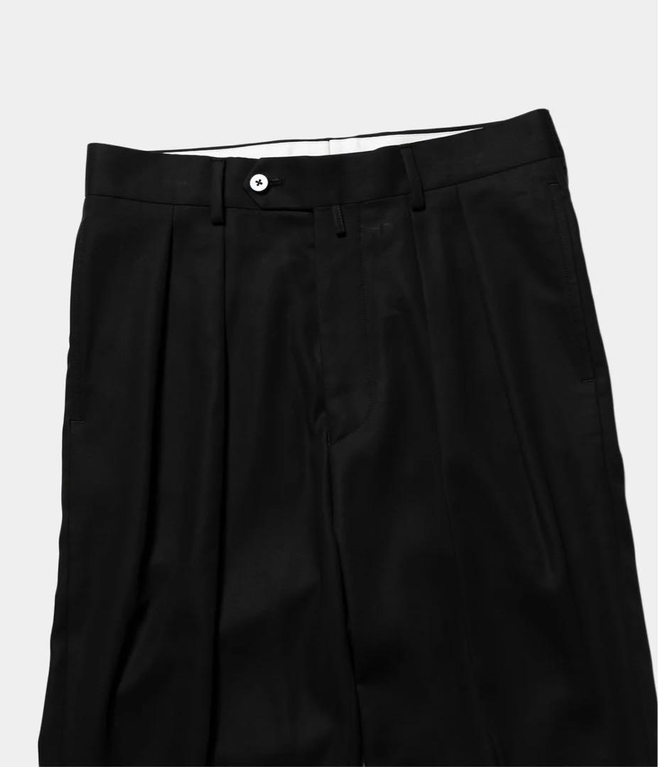 ［新品未使用品】24AW NEAT LUX COTTON WIDE FLARE