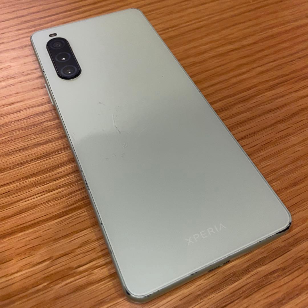 ソニー Xperia 10V セージグリーン SIMフリー