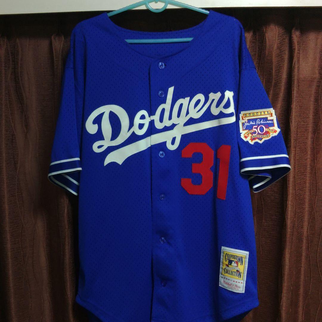 MLBドジャース LA ピアッツァ 31番ユニフォーム ジャージ