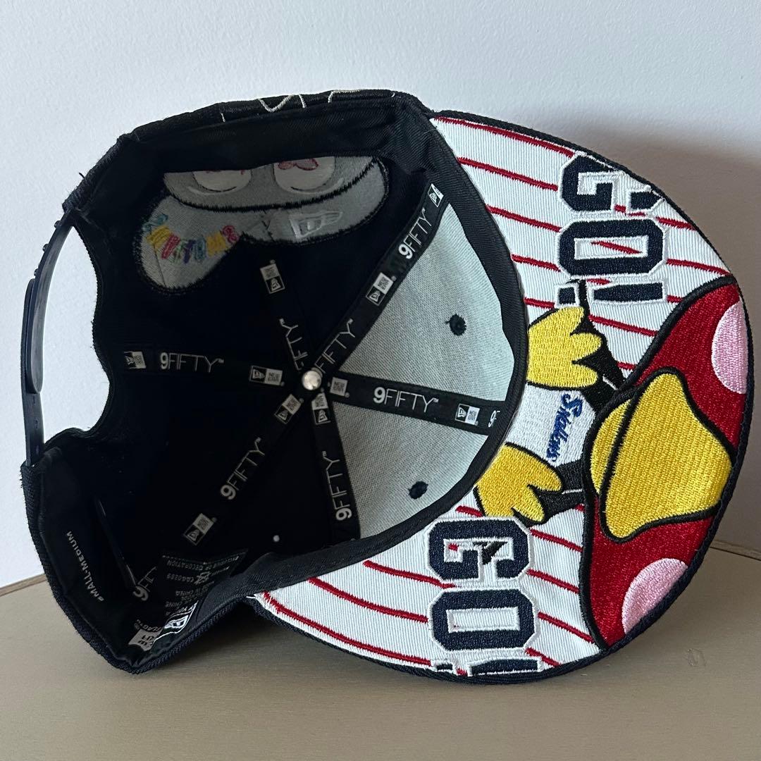 東京ヤクルトスワローズ　ニューエラ　キャップ　スナップバック　つば九郎