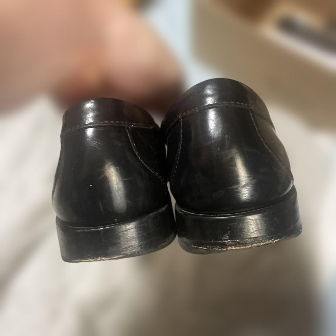 g.h bass weejuns白黒レザー ローファー