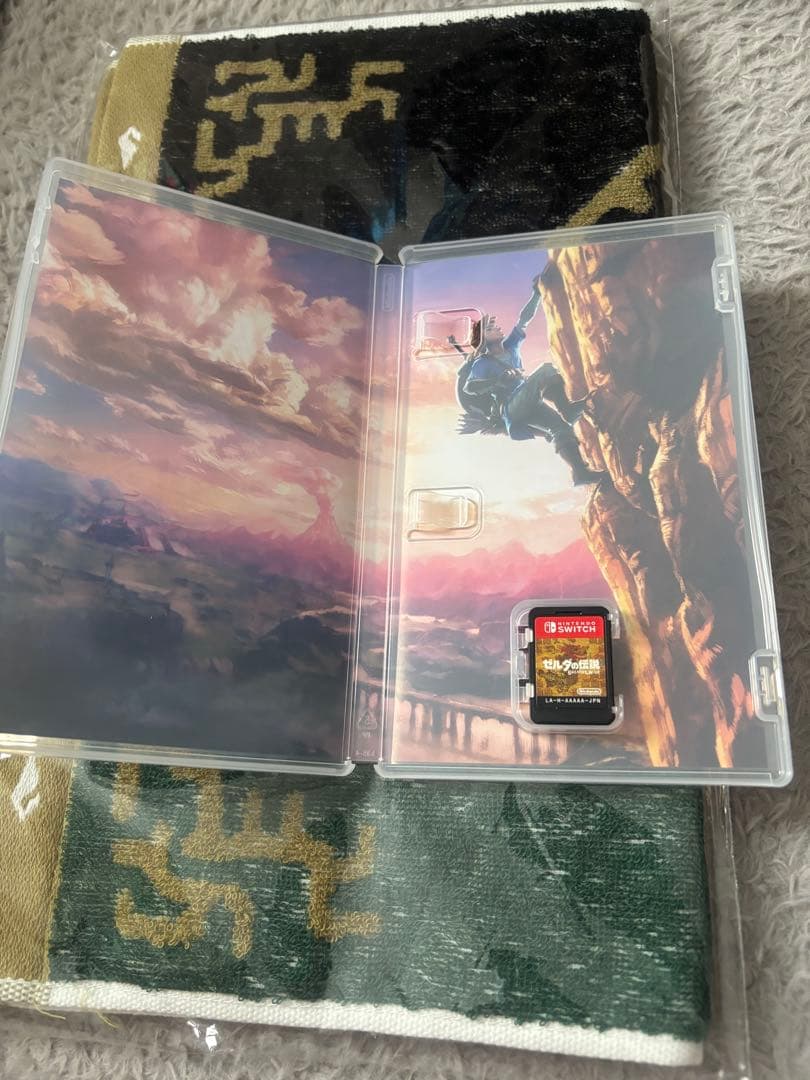 ゼルダの伝説 ゲーム2本セット + フェイスタオル