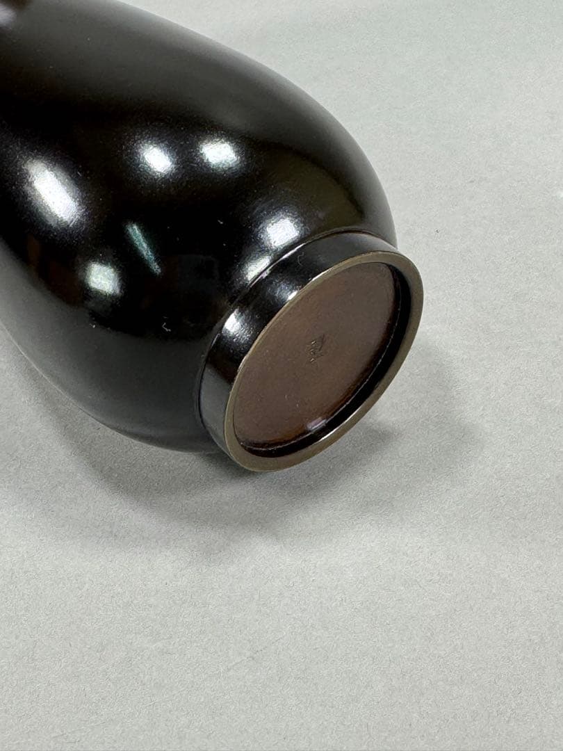 いけばな　池坊　古流　能作一佳造　銅花器　華道具　花瓶