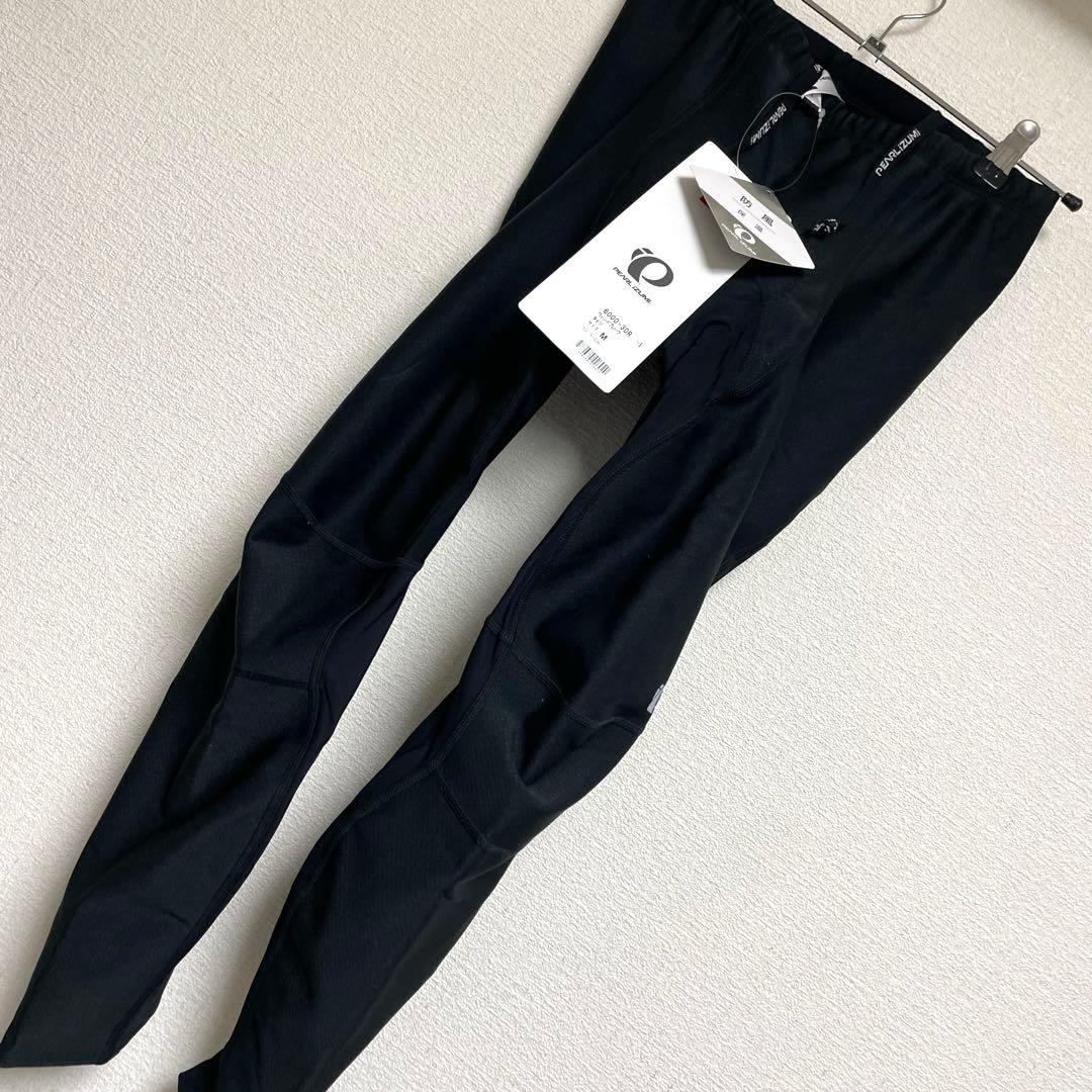 PEARL IZUMI 防風 ビブタイツ Mサイズ ブラック
