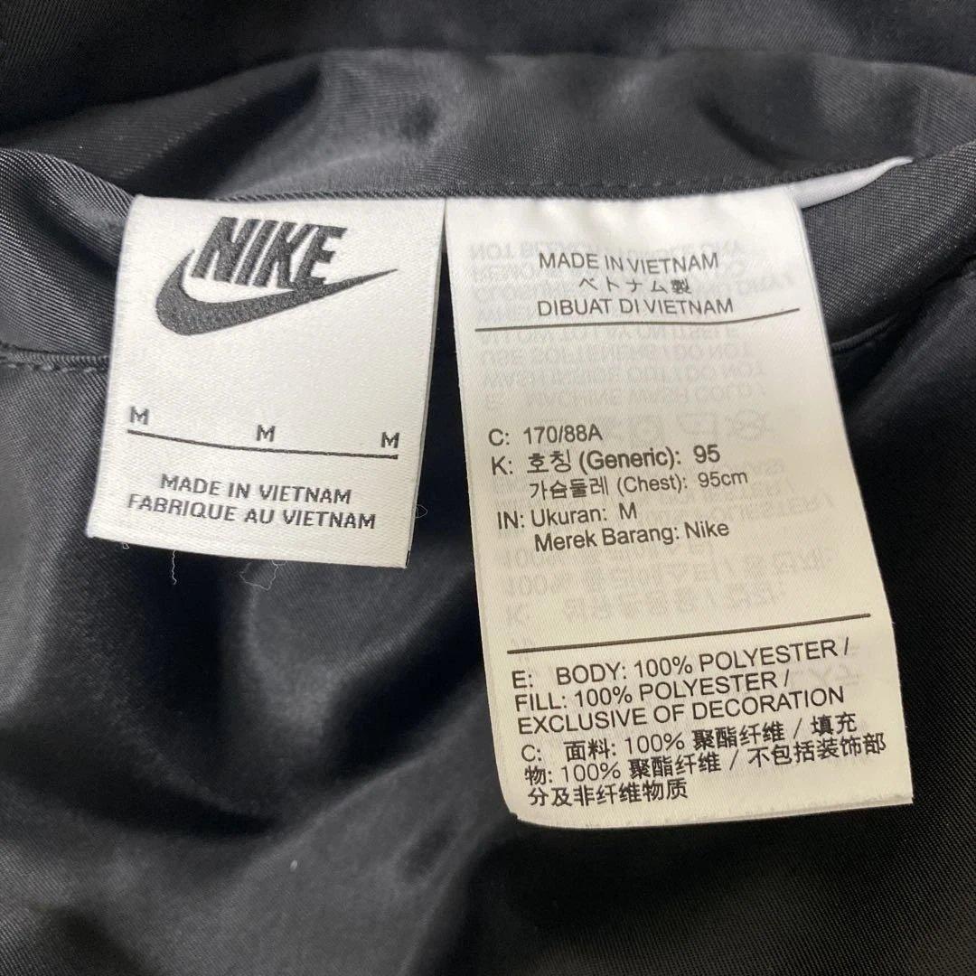 Nike MA-1 フライトジャケット ブラック/シルバー　リバーシブル