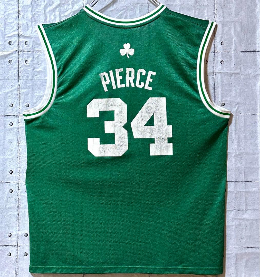 古着 アディダス タンクトップ 刺繍 NBA セルティックス 2XL 緑 激レア