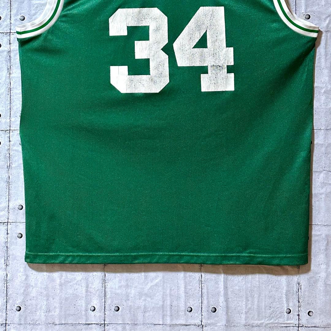 古着 アディダス タンクトップ 刺繍 NBA セルティックス 2XL 緑 激レア