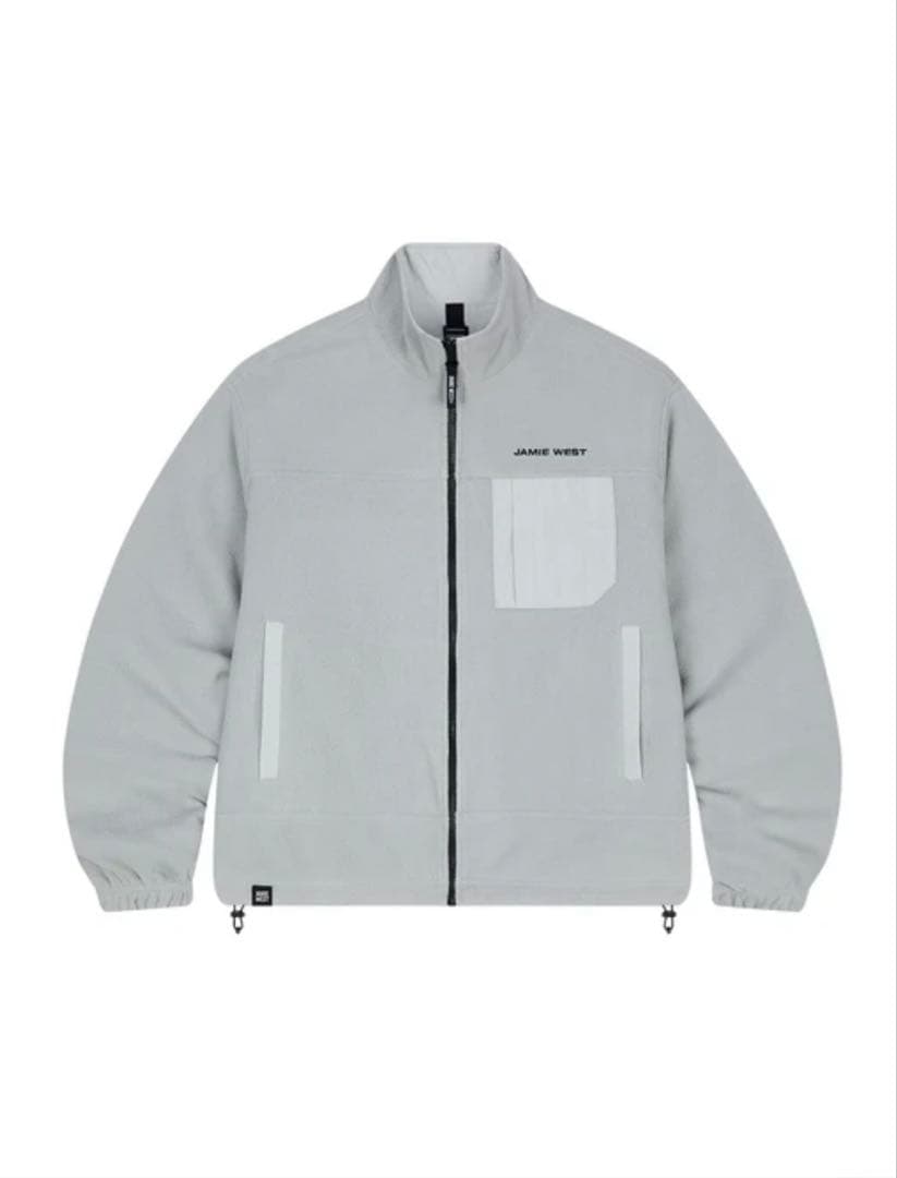 JAMIWEST フリースナイロンリバーシブルジャケット グレー新品