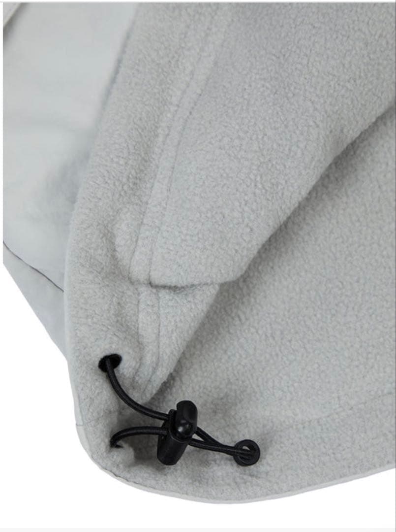 JAMIWEST フリースナイロンリバーシブルジャケット グレー新品