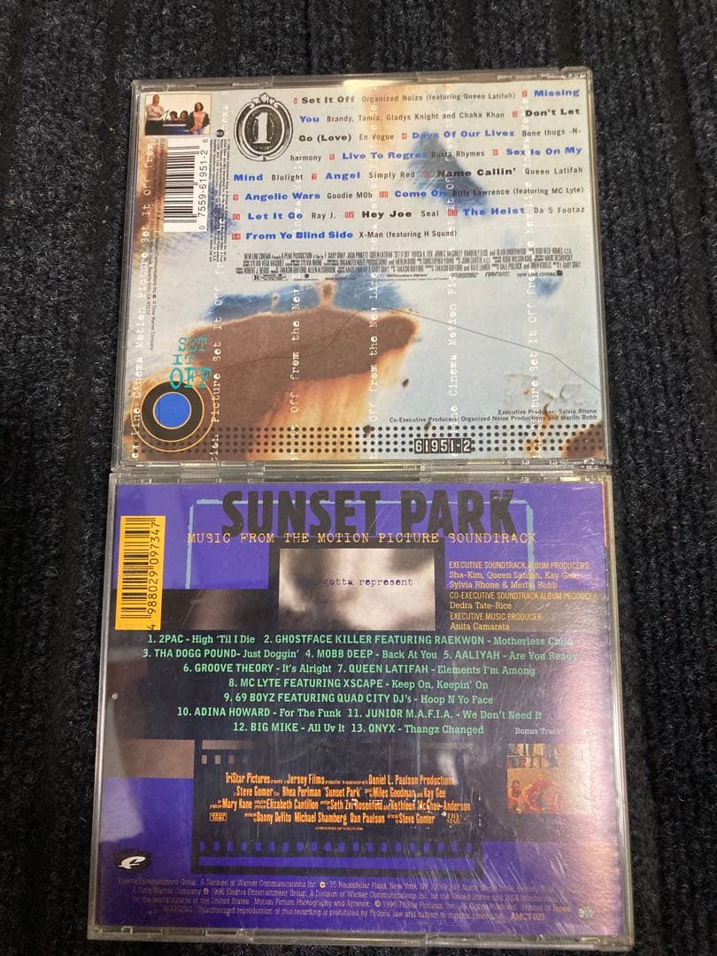 Hip Hop : R & B 1990年代 輸入盤 サントラ CD 7枚セット