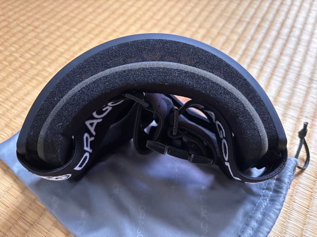 極美品　DRAGON DX3 L ゴーグル - ゴールドアイオン