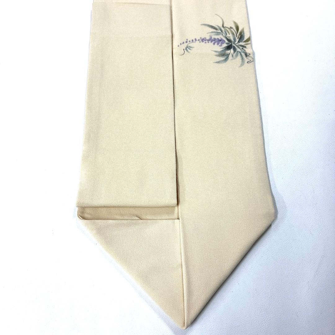 専用帯6254 ●高級 正絹 名古屋仕立て 名古屋帯 藤の花