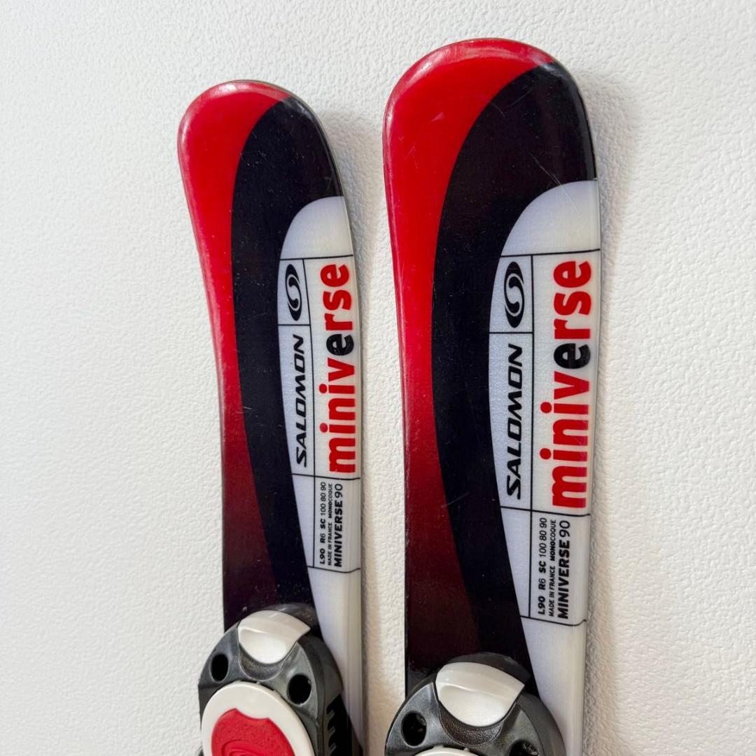 SALOMON サロモン ミニバース 90cm スキー板 25911-1