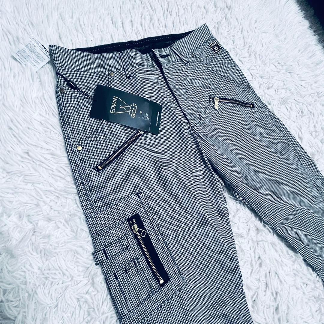 EDWIN ゴルフ　パンツSサイズ　新品未使用