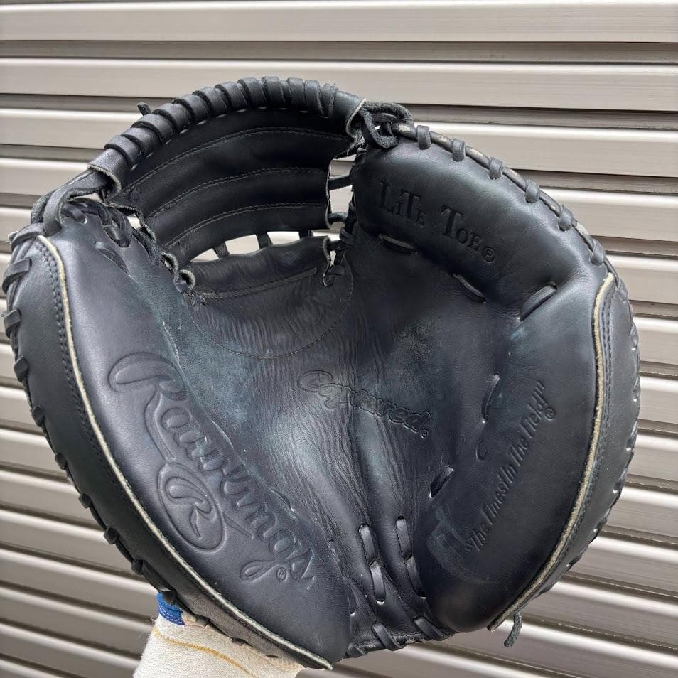 軟式野球　キャッチャーミット　一般　大人用　ローリングス　右投げ　即戦力