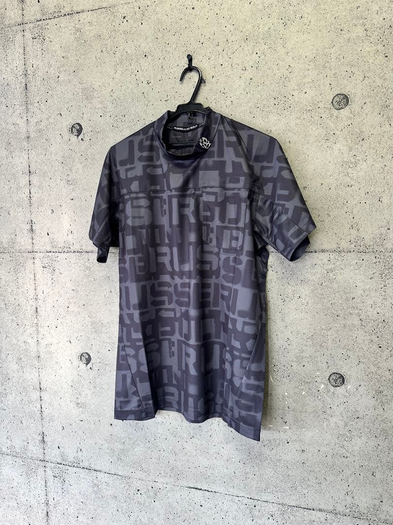 【新品未使用】サイズ4 メンズ モックネックシャツ ラッセルノ 2082