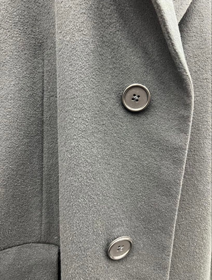 Burberrys' ウールチェスターコート カナダ製　ブラック　ロング丈