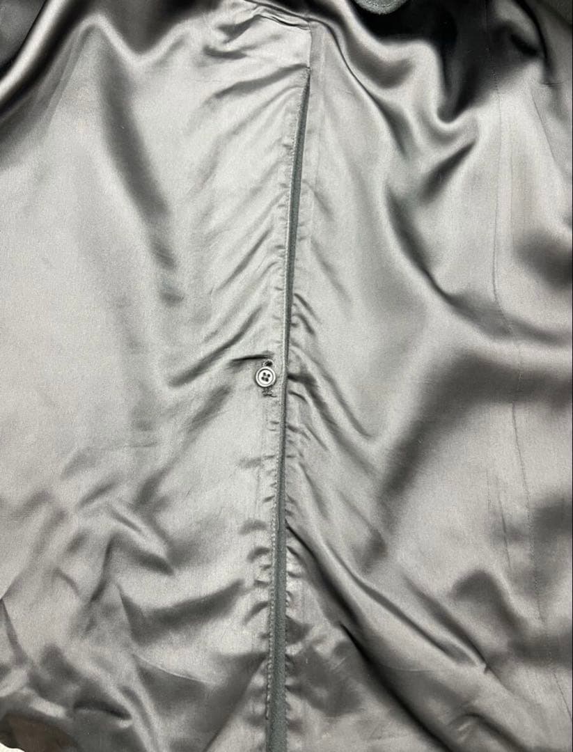 Burberrys' ウールチェスターコート カナダ製　ブラック　ロング丈